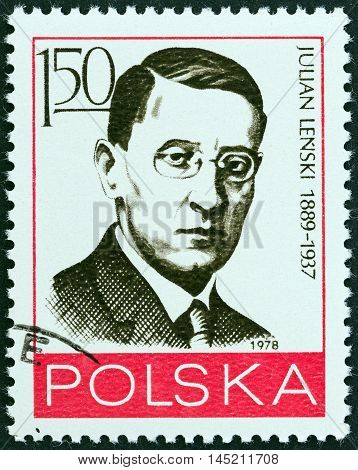 POLAND - CIRCA 1978: A stamp printed in Poland from the 
