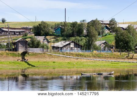 Rural Landscape At Summer