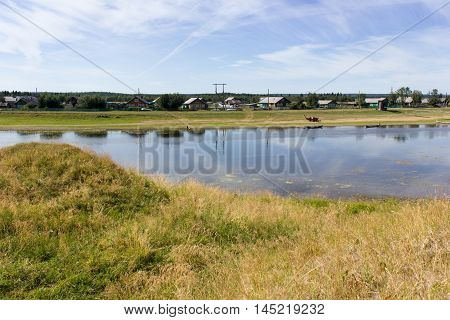 Rural Landscape At Summer