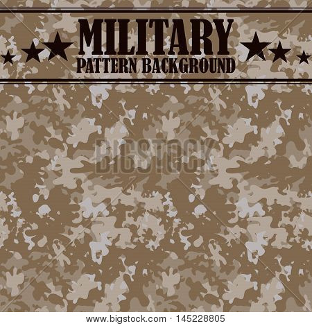 Camouflage seamless pattern. Four colors. Military print