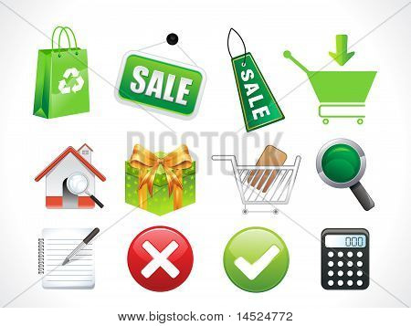 Abstrct Sale Icons