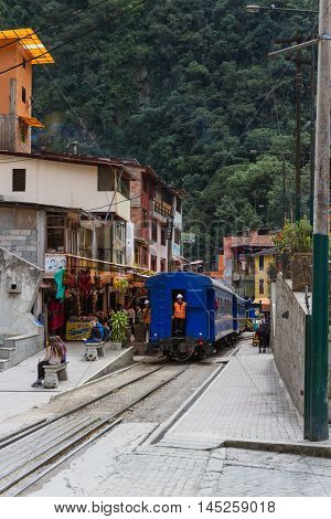 Train In Aguas Clients Or Machu Pichu