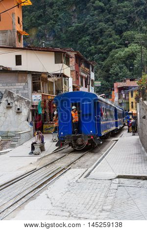 Train In Aguas Clients Or Machu Pichu