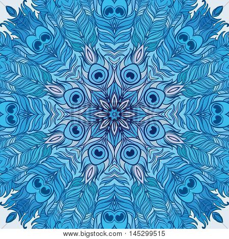 Vector Ethnic Mandala. Vintage decorative round element.