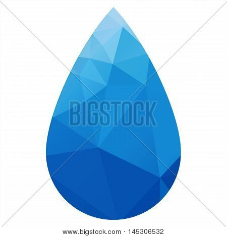 Low Poly Drop Cristal