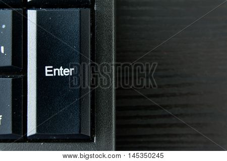 Enter German Keyboard Button White Black Macro Letters Numbers