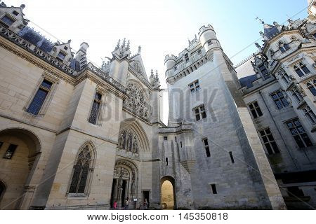 Chateau De Pierrefonds, Pierrefonds, Oise, France
