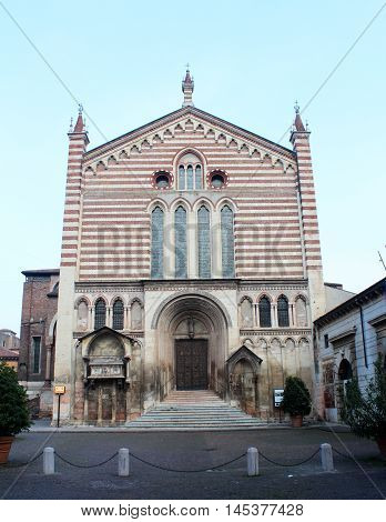 San Fermo Maggiore Church, Verona, Italy