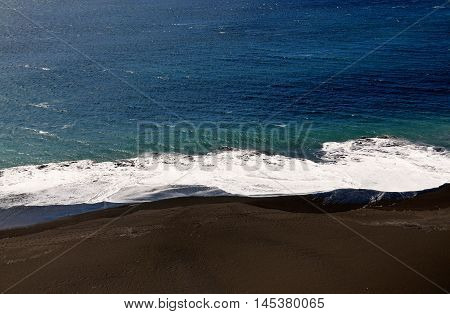 Waves And Beach