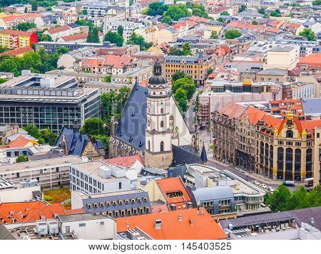 Leipzig Aerial View Hdr