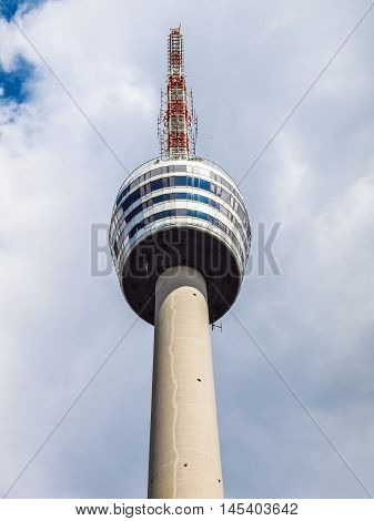 Tv Tower In Stuttgart Hdr