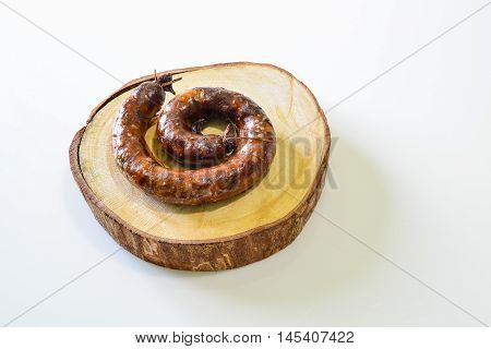 Thai sausage (Asgaew) from the north of Thailand