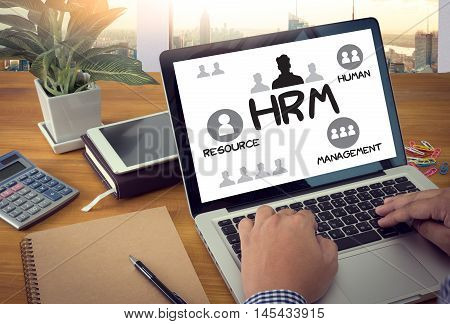 Hrm Human Resource Management  Strategy Planning Working Hrm Man