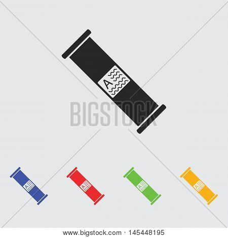Electric fuse  vector icon for web and mobile