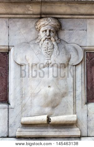 Detail At The Loggia Dei Lanzi In Florence