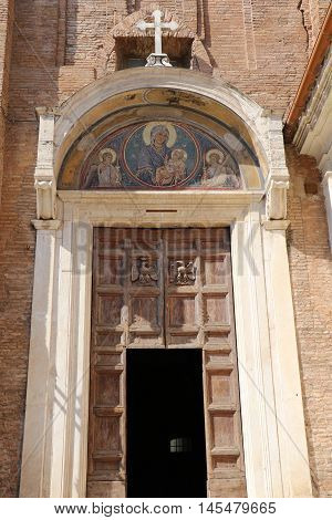 The Basilica of St. Mary of the Altar of Heaven in Rome