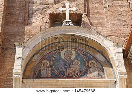 The Basilica of St. Mary of the Altar of Heaven in Rome
