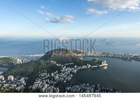 Lagoa And Ipanema Residential Neighborhoods In Rio De Janeiro, Brazil