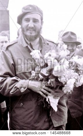 Yangiyer, Uzbekistan - May 10, 1963: The Fidel.
