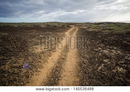 Countryside Desert Dirt Road