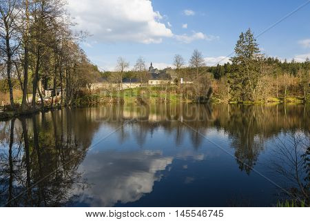 Monastery Reichenstein Near Monschau, Germany
