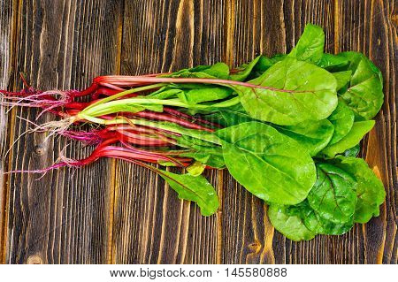 Fresh Young Beets Sudio Photo on Wood