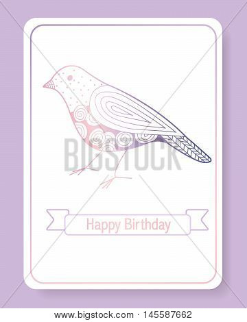 Vector pattern for thank you invitation. Illustration