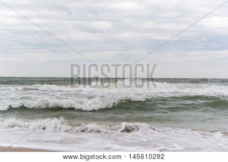 storm at sea blue weather, ripple, relentless