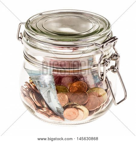 Jar With Money
