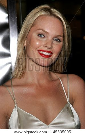 Sunny Mabrey at the Los Angeles premiere of 'Snakes on a Plane' held at the Grauman's Chinese Theatre in Hollywood, USA on August 17, 2006.