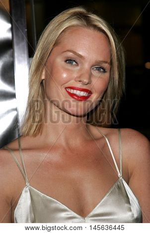 Sunny Mabrey at the Los Angeles premiere of 'Snakes on a Plane' held at the Grauman's Chinese Theatre in Hollywood, USA on August 17, 2006. 