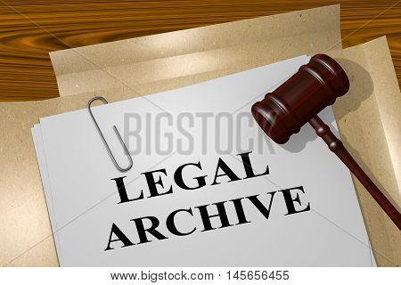 Legal Archive Concept