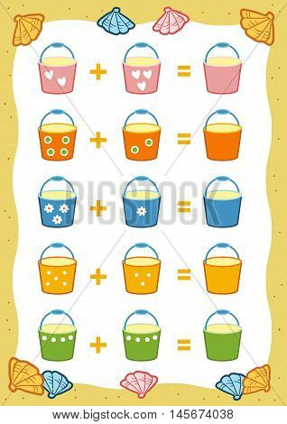 Counting Game. Addition Worksheets