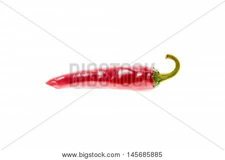 Red Hot Chili Peppers Cayenne, Serrano With Green Stem. Cayenne, Serrano Or S