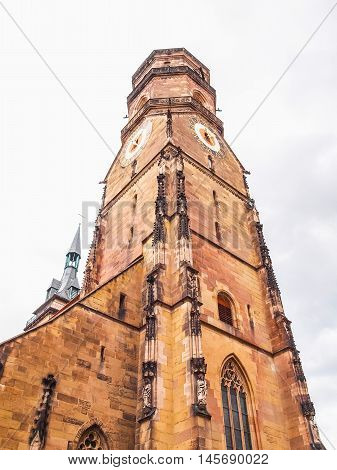 Stiftskirche Church, Stuttgart Hdr