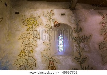Saint Blaise Des Simples Chapel, Milly La Foret, France
