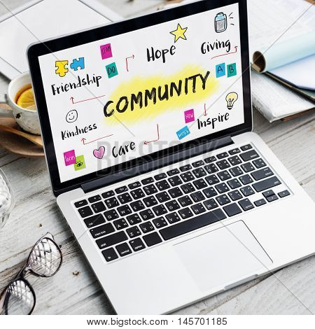 Charity Community Share Help Concept