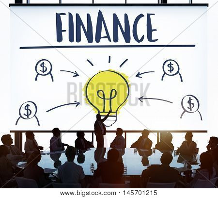 Finance Joint Planning Balance Banking Budget Concept