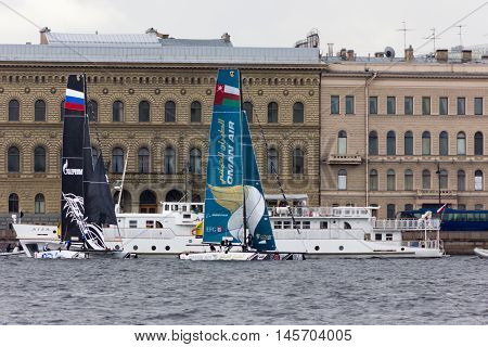 Extreme Sailing Series In Saint-petersburg