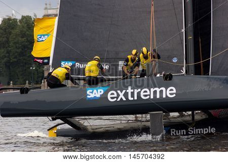 Extreme Sailing Series In Saint-petersburg