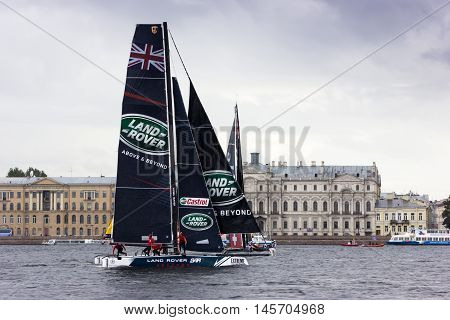Extreme Sailing Series In Saint-petersburg