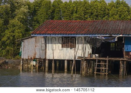 Home in the Gulf of Chanthaburi, The No-Land Village of Bangchan, Thailand