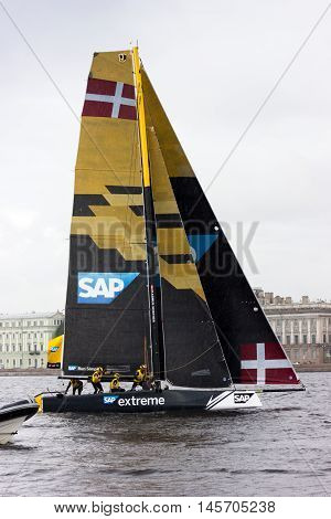 Extreme Sailing Series In Saint-petersburg