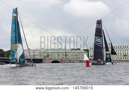 Extreme Sailing Series In Saint-petersburg