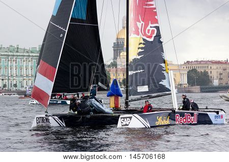 Extreme Sailing Series In Saint-petersburg