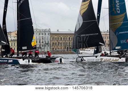 Extreme Sailing Series In Saint-petersburg