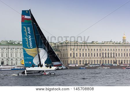 Extreme Sailing Series In Saint-petersburg