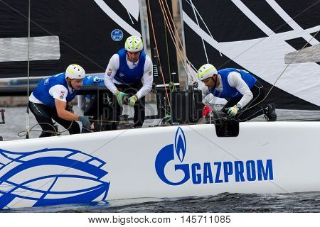Extreme Sailing Series In Saint-petersburg
