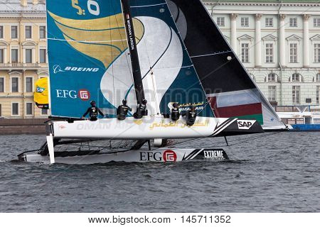 Extreme Sailing Series In Saint-petersburg