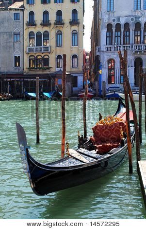 Gôndolas em Veneza